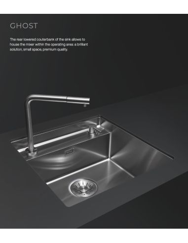ARTINOX GHOST 60 St. Steel Kitchen sink