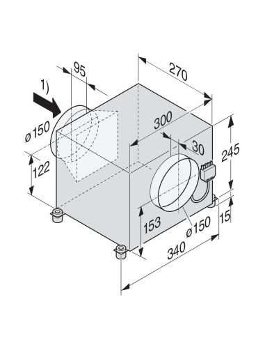 MIELE ABLG 202 External motor