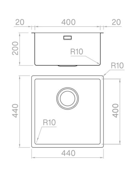 FRANKE BXM 210/110-40 Цветная Кухонная мойка из нержавеющей стали (4)