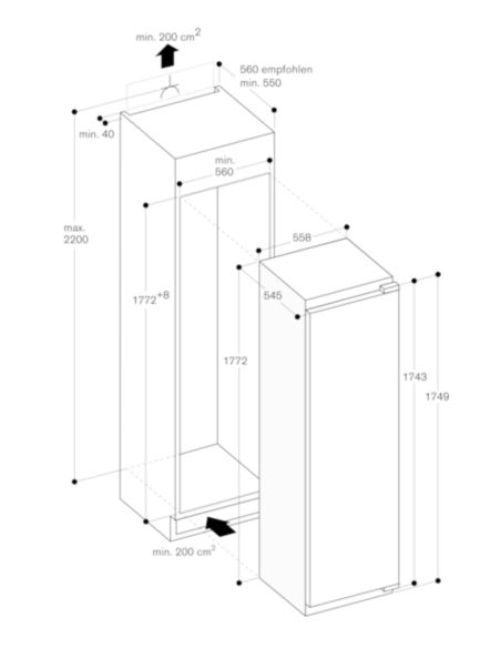 GAGGENAU RF282306 Vario Integrated freezer (6)