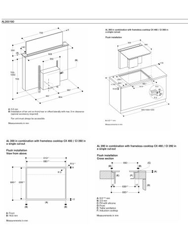 GAGGENAU AL200190 90cm Integroitava Pöytätuuletin (6)