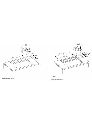 GAGGENAU AL400122 120cm RST-TERAS Integroitava Pöytätuuletin (4)