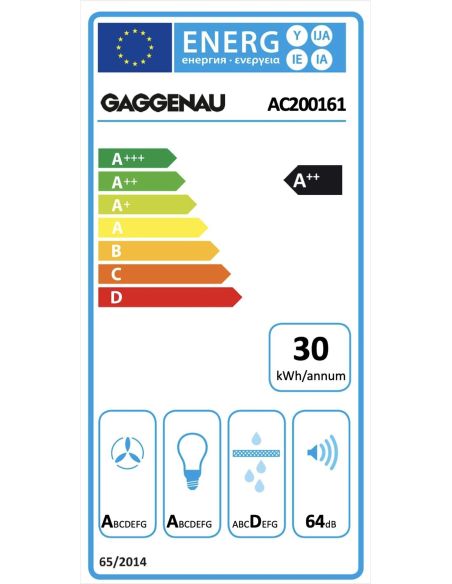 GAGGENAU AC200161 60см Kalusteisiin sijoitettava liesituuletin (4)