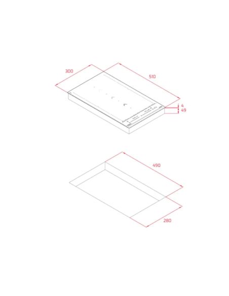 TEKA IZS 34700 MST DOMINO Built-in modular Flex induction ceramic glass hob (4)