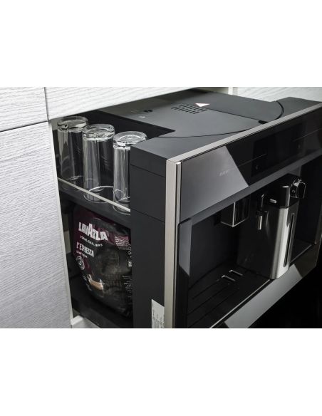 ASKO CM8478G 45cm Black Glass Integrated coffee machine (5)
