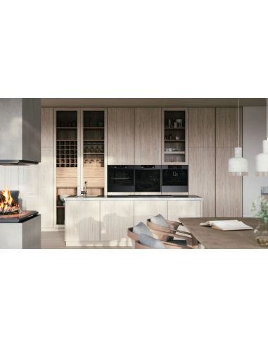 ASKO CM8477B Musta Black Steel Kalusteisiin sijoitettava kahvikeskus 45cm 736270