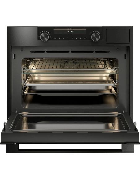 ASKO OCSM8487B 45cm Black Steel Integreeritud 5in1 Kombi kompaktahi Auru ja Mikrolainefunktsiooniga (2)