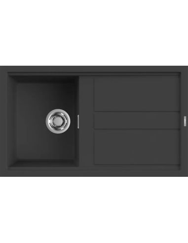 ELLECI BEST 400 В столешницу сверху монтируемая Гранитная Кухонная мойка (15)