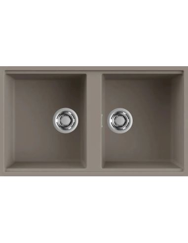 ELLECI BEST 450-U Under mount Composite Kitchen sink (2)