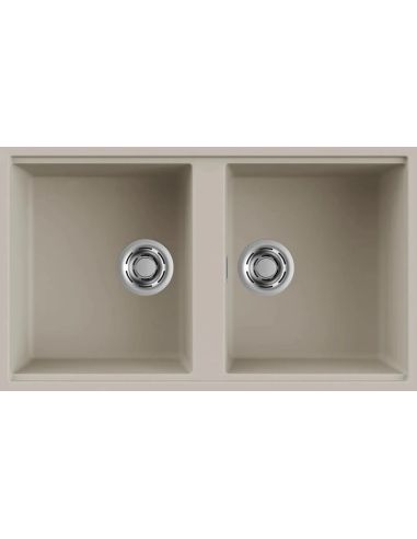 ELLECI BEST 450-U Under mount Composite Kitchen sink (3)