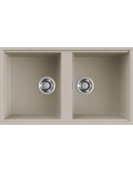 ELLECI BEST 450-U Under mount Composite Kitchen sink (3)