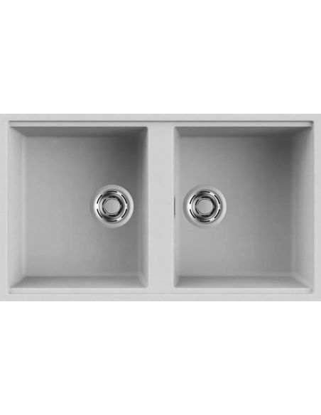 ELLECI BEST 450-U Under mount Composite Kitchen sink (8)