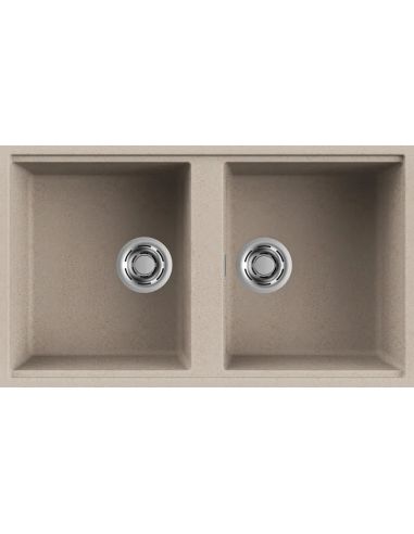 ELLECI BEST 450-U Under mount Composite Kitchen sink (14)