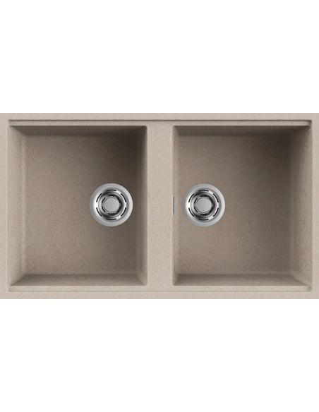 ELLECI BEST 450-U Under mount Composite Kitchen sink (14)