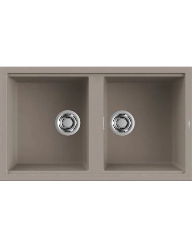 ELLECI BEST 450 В столешницу сверху монтируемая Гранитная Кухонная мойка (10)