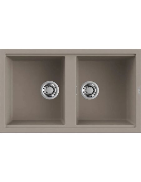 ELLECI BEST 450 Built-in Composite Kitchen sink (10)