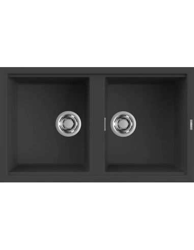 ELLECI BEST 450 В столешницу сверху монтируемая Гранитная Кухонная мойка (15)