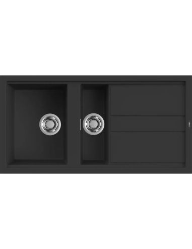 ELLECI BEST 475 В столешницу сверху монтируемая Гранитная Кухонная мойка (9)