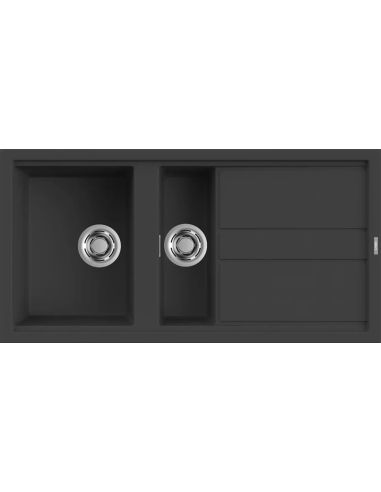 ELLECI BEST 475 В столешницу сверху монтируемая Гранитная Кухонная мойка (15)