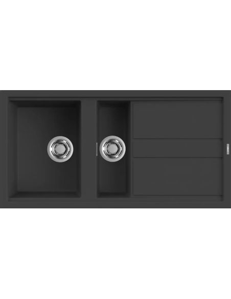 ELLECI BEST 475 В столешницу сверху монтируемая Гранитная Кухонная мойка (15)