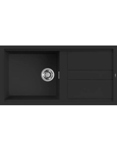 ELLECI BEST 480 В столешницу сверху монтируемая Гранитная Кухонная мойка (1)
