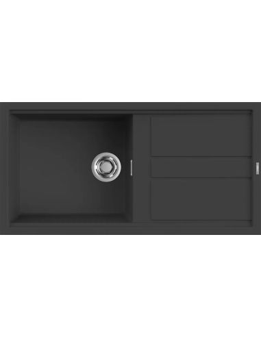ELLECI BEST 480 В столешницу сверху монтируемая Гранитная Кухонная мойка (15)