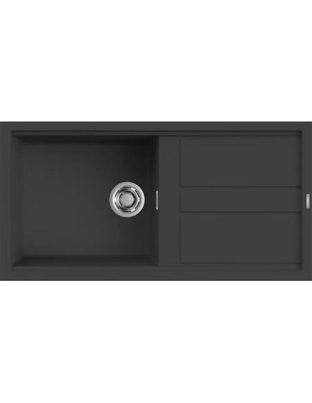 ELLECI BEST 480 В столешницу сверху монтируемая Гранитная Кухонная мойка (15)