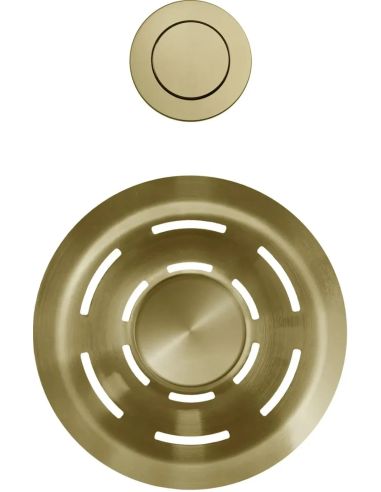 ELLECI KITASP 1X Kultainen Pop-up-pohjaventtiili 31/2" kaukosäätimellä (2)