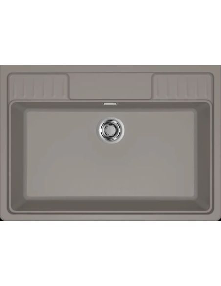 ELLECI SPAZIO 900 KERATEK Butler Farmhouse/ Kapile pealt paigaldatav Komposiit köögivalamu Retro stiilis (3)