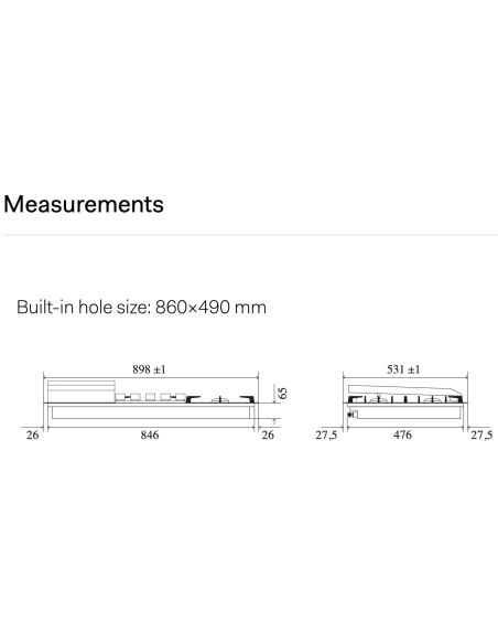 ILVE HCPT95FD FRY-TOP Professional Plus / Hi-Tech  Kaasutaso