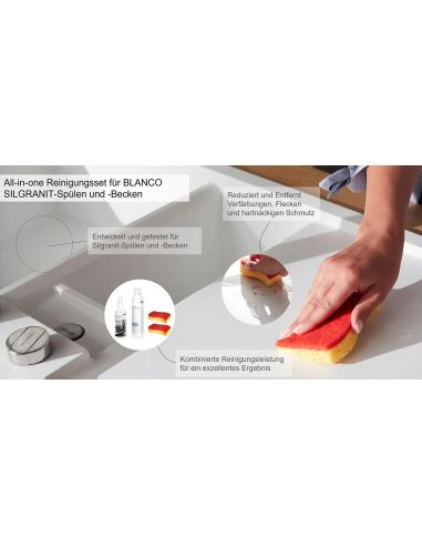 BLANCO 527033 DeepClean SILGRANIT