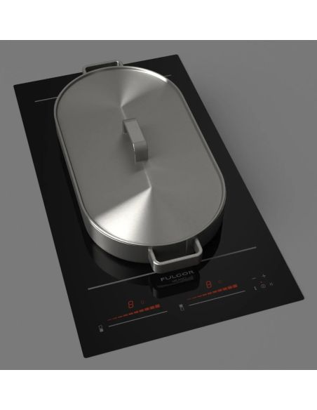 FULGOR FCH 402 ID TS BK 40cm DOMINO Black Induction Hobs (3)