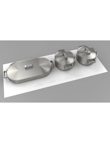 FULGOR MILANO FCHL 904 ID TS WH 100cm VALKOINEN INDUKTIO KEITTOTASO