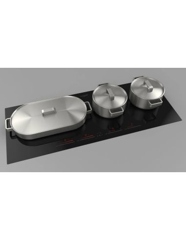 FULGOR MILANO FCHL 904 ID TS BK 100cm Induktsioon pliidiplaat (2)
