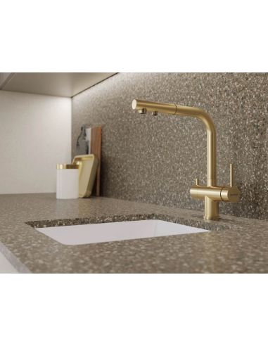 BLANCO FONTAS-S II GOLD Satin 526694