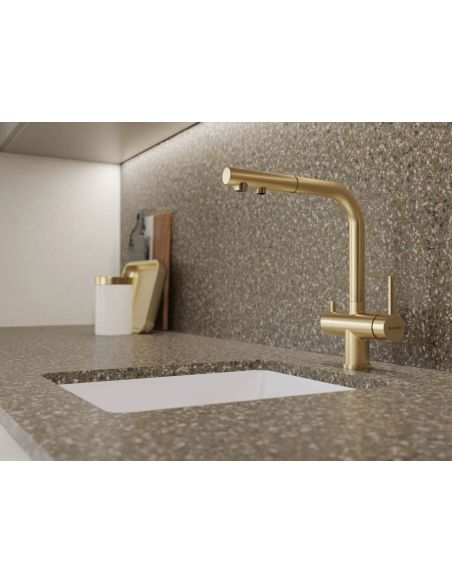 BLANCO FONTAS-S II GOLD Satin 526694