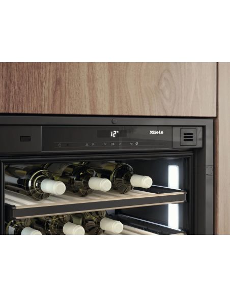 MIELE KWT 7112 iG PEBE PearlBeige 45cm Без Ручки Интегрируемый Винный шкаф (5)