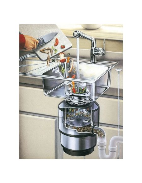 InSinkErator EVOLUTION PLUS 1000EC Измельчитель пищевых отходов, Disposal (2)