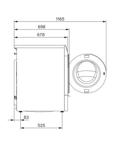 MIELE WQ 1200 Nova Edition W2 C Фронтальной загрузкой Cтиральная машина