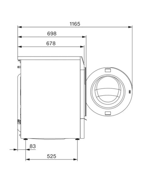 MIELE WQ 1200 Nova Edition W2 Pesumasin
