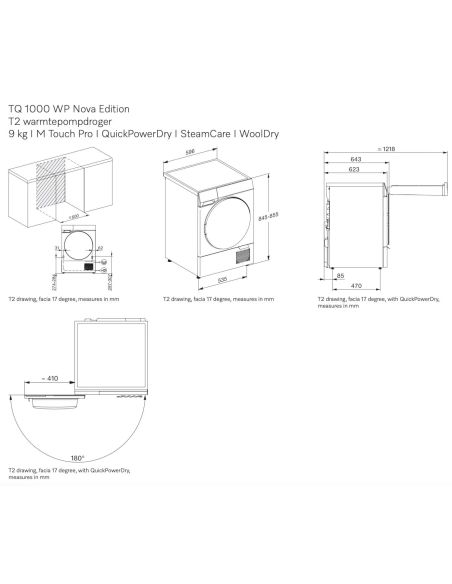 MIELE TQ 1000 WP T2 Kuivausrumpu (7)