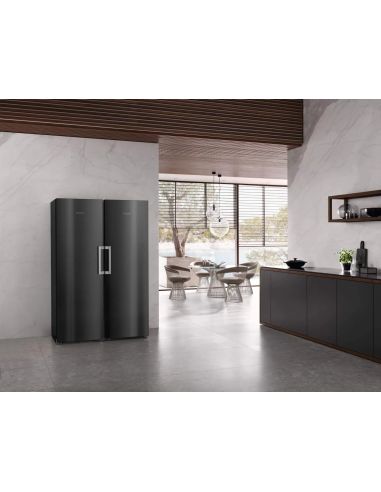 MIELE KS 4783 DD BST BlackSteel/ RST Gun metal viimistlusega Eraldiseisev Jahekapp (SBS) 12431090 KS4783DD