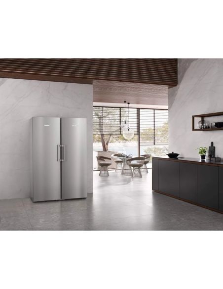 MIELE FNS 4782 D EDT/CS St.Steel/ CleanSteel Free Standing Freezer (SBS) 12430650