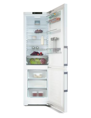 MIELE KFN4795 CD WS White Free Standing Refrigerator-Freezer (2)