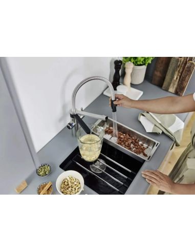 BLANCO DRINK FILTER EVOL-S PRO Combi 3in1 Kitchen Faucet with Shower and Drinking Water Filter (5)