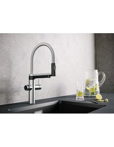BLANCO DRINK FILTER EVOL-S PRO Combi 3in1 Kitchen Faucet with Shower and Drinking Water Filter (4)