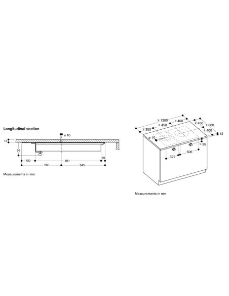 GAGGENAU CU428100 Индукционный модуль ø 28cm с поворотными ручками управления
