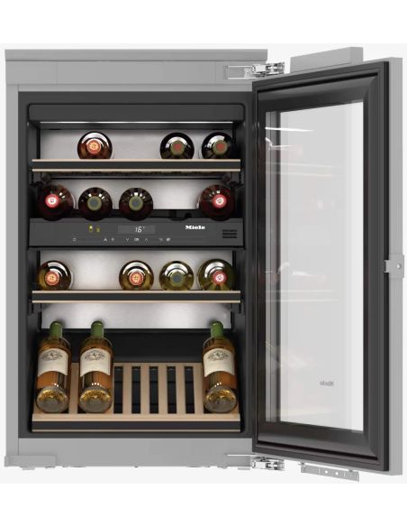 MIELE KWT 6422 i-1 88cm Door-in-Door Mööbliuksega Integreeritav Püstakusse Veinikülmik 12364290
