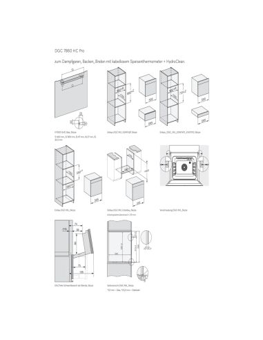 MIELE DGC 7860 HC Pro Integreeritav auruahi küpsetusahju funktsiooniga (5)