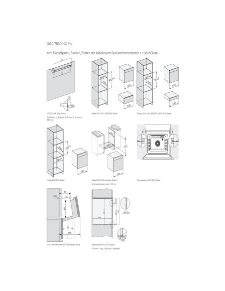 MIELE DGC 7860 HC Pro Integreeritav auruahi küpsetusahju funktsiooniga (5)